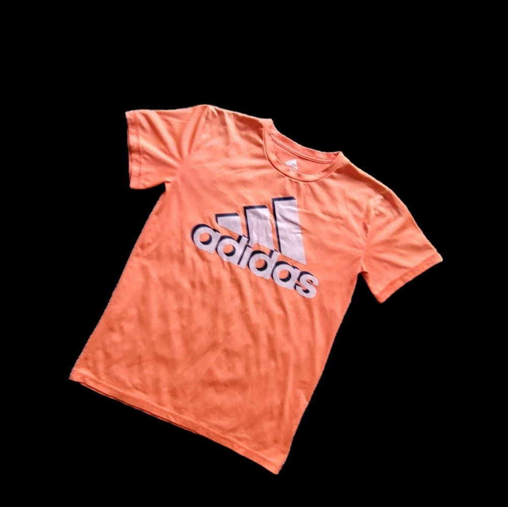 Adidas orange t-shirt, size L